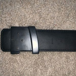 louis vuitton graphite belt